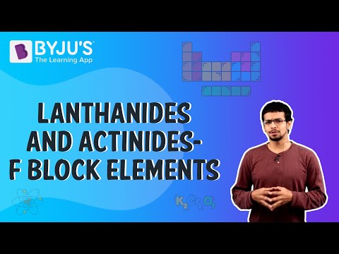 case study of d and f block elements