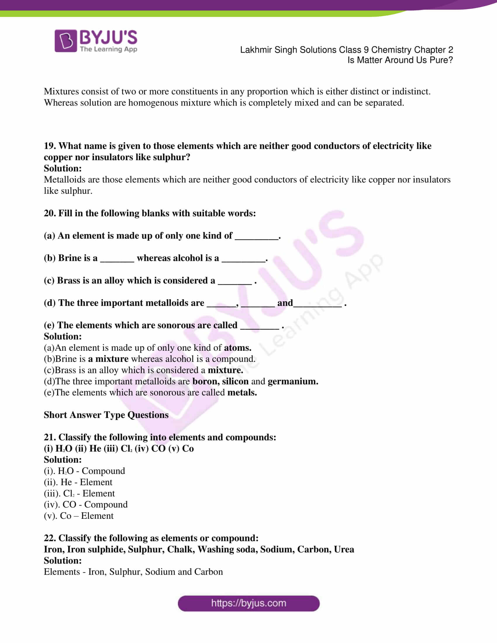 lakhmir singh solutions class 9 chemistry chapter 2 03