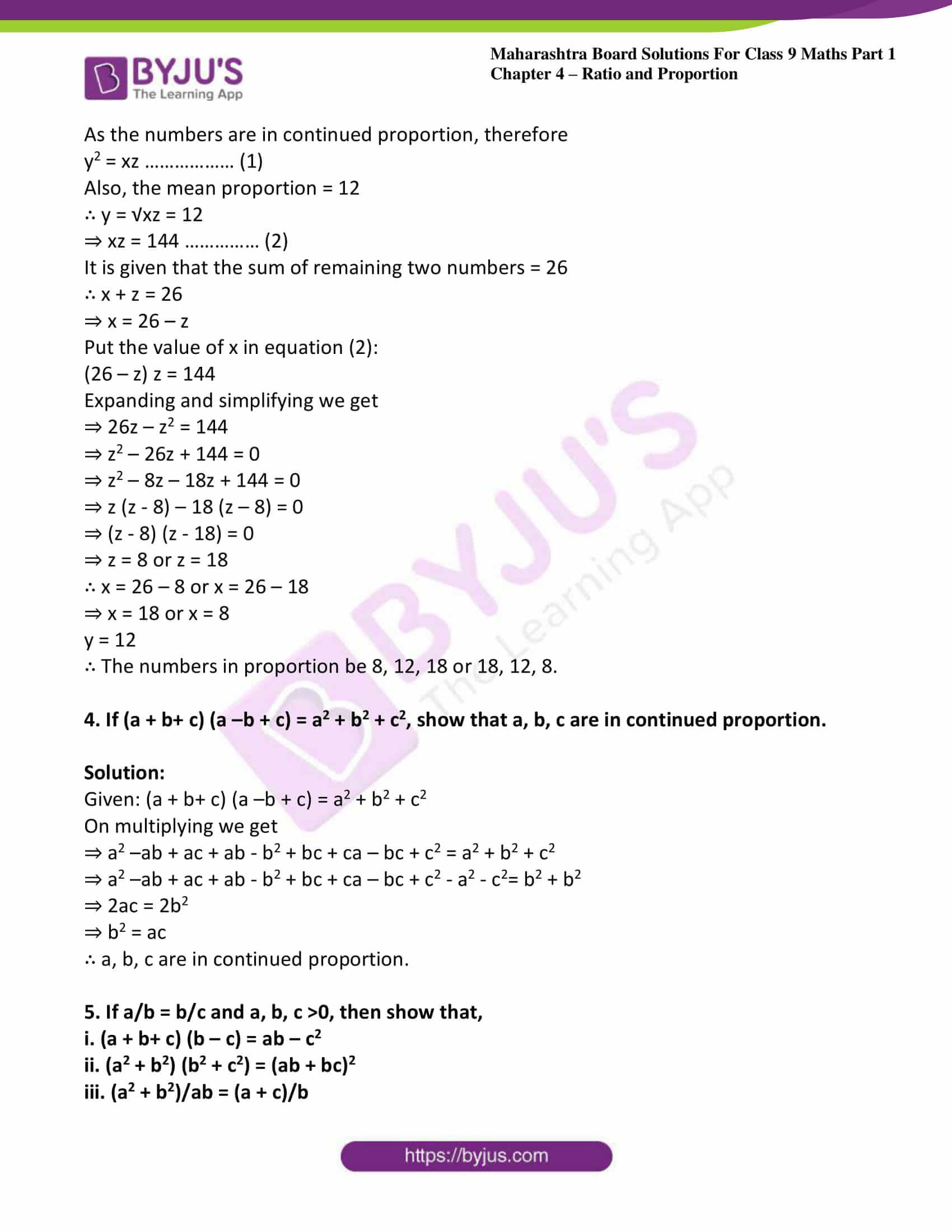 msbshse sol class 9 maths part 1 chapter 4 ratio and proportion 23 msbshse sol class 9 maths part 1 chapter 4 ratio and proportion 23