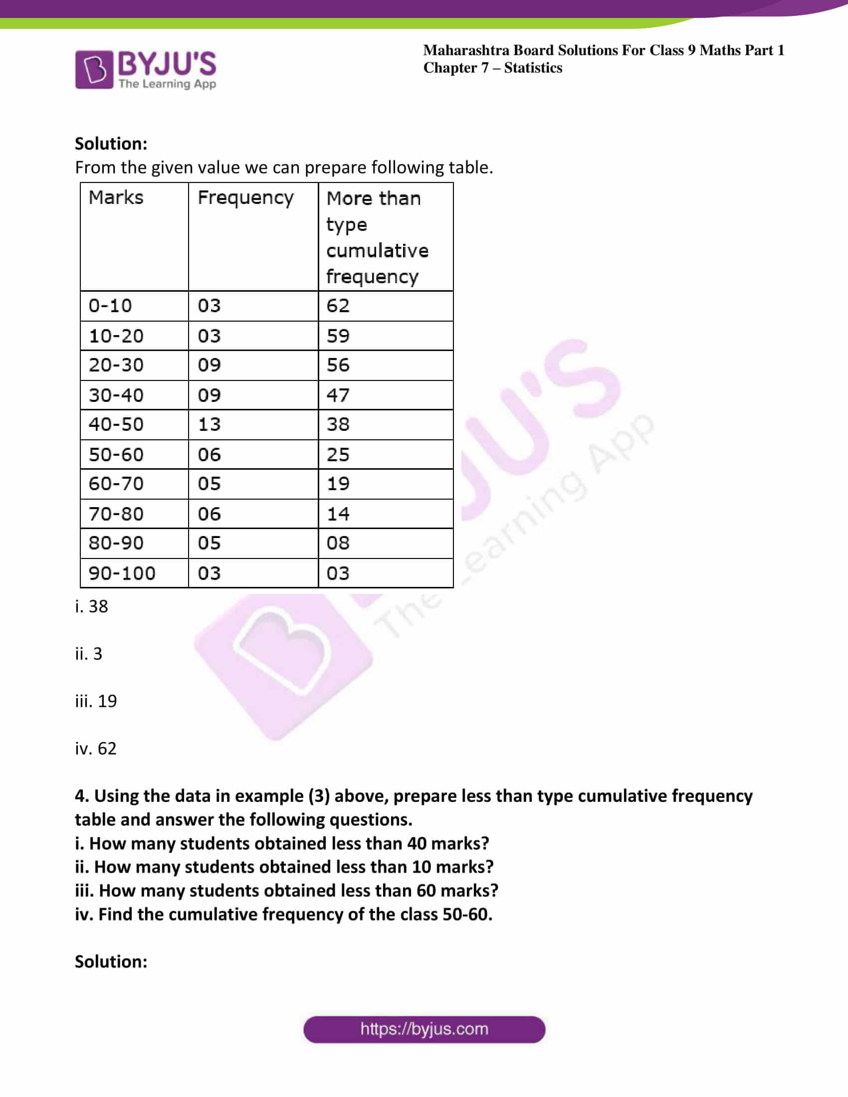 maharashtra state board class 9 maths solutions part 1