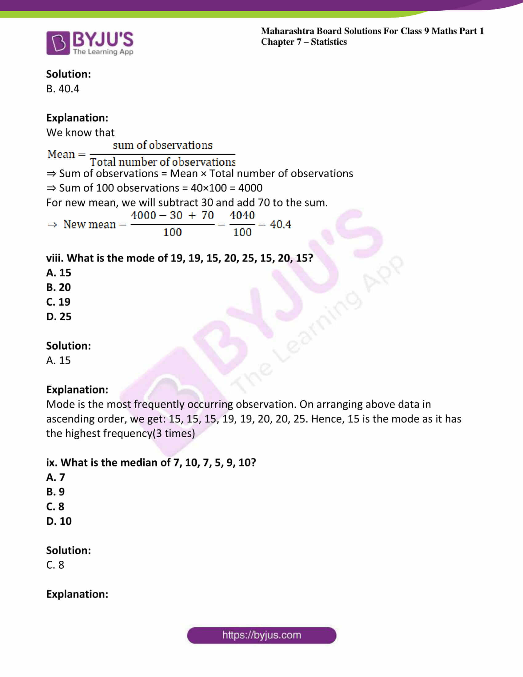 msbshse solutions for class 9 maths part 1 chapter 7 24 msbshse solutions for class 9 maths part 1 chapter 7 24