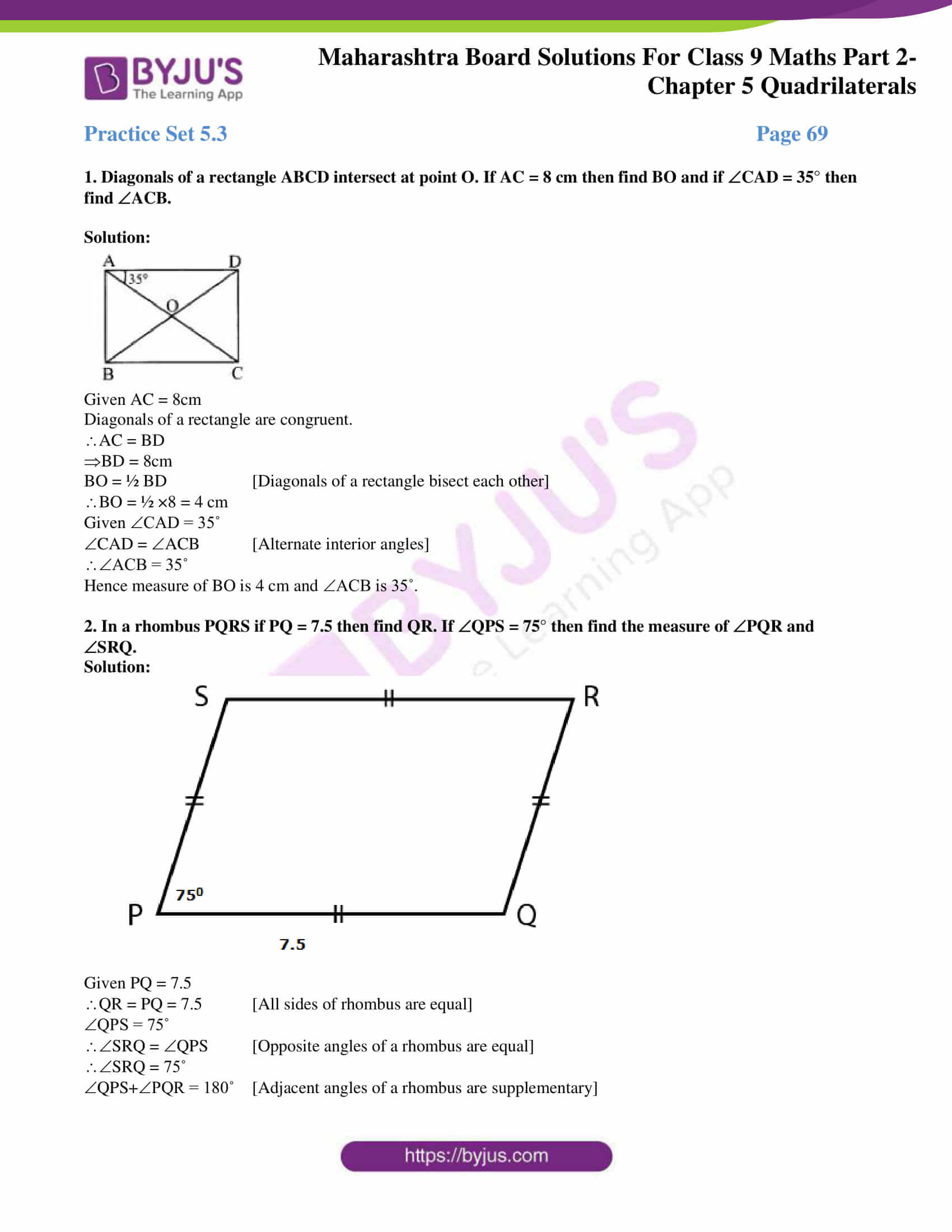 msbshse solutions for class 9 maths part 2 chapter 5 11 msbshse solutions for class 9 maths part 2 chapter 5 11