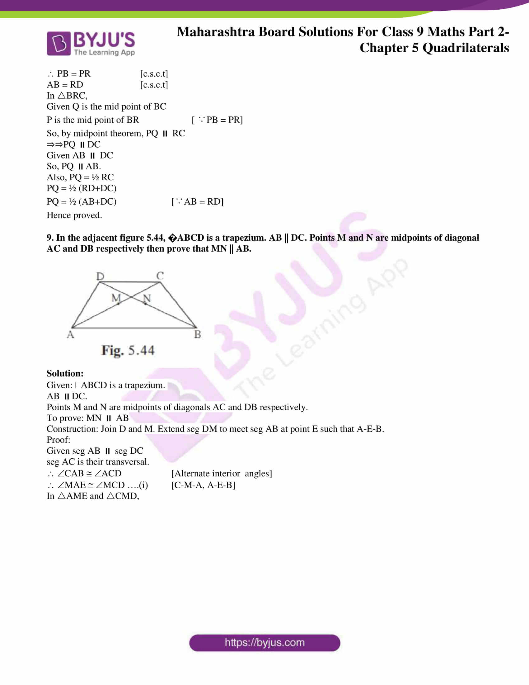 msbshse solutions for class 9 maths part 2 chapter 5 26 msbshse solutions for class 9 maths part 2 chapter 5 26