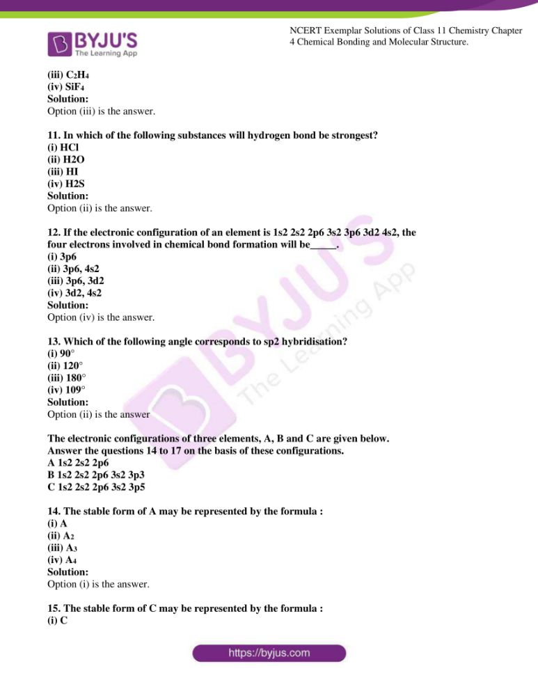 ncert exemplar solutions for class 11 chemistry ch 4 chemical 03