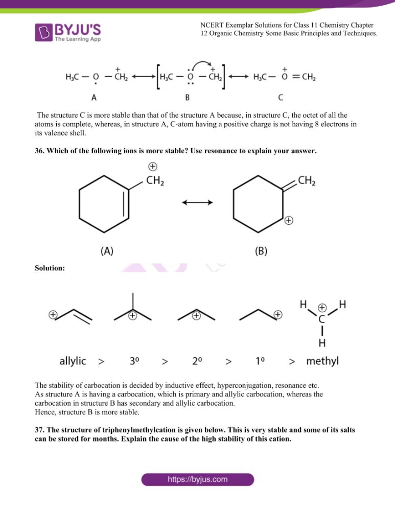 NCERT Exemplar Class 11 Chemistry chapter 12