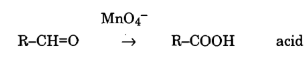 aldehyde to acids