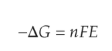 Gibbs Free Energy Change