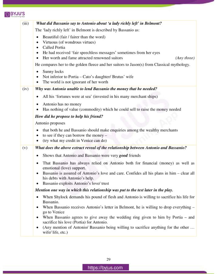 icse class 10 eng lit question paper solution 2019 03