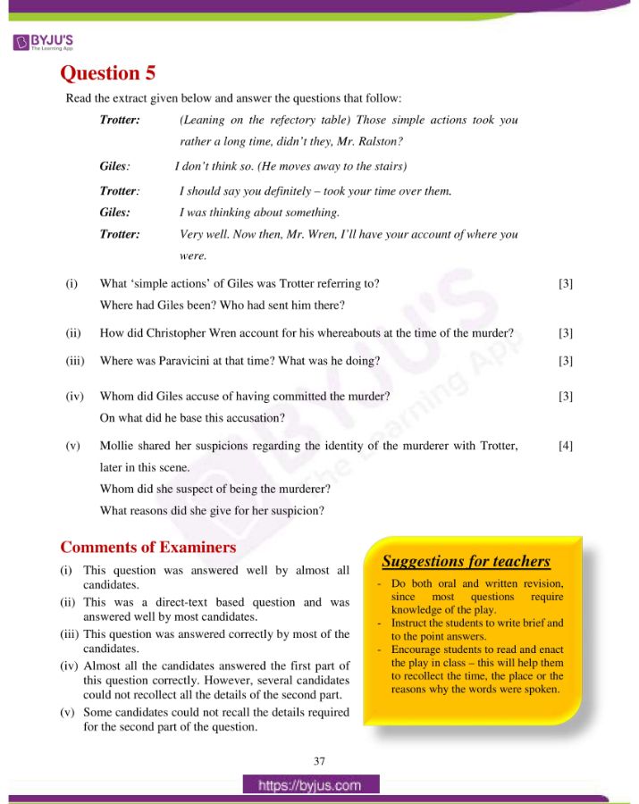 english literature grade 10 essay type questions and answers