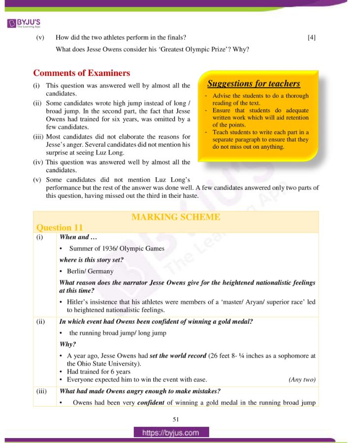 icse class 10 eng lit question paper solution 2019 25