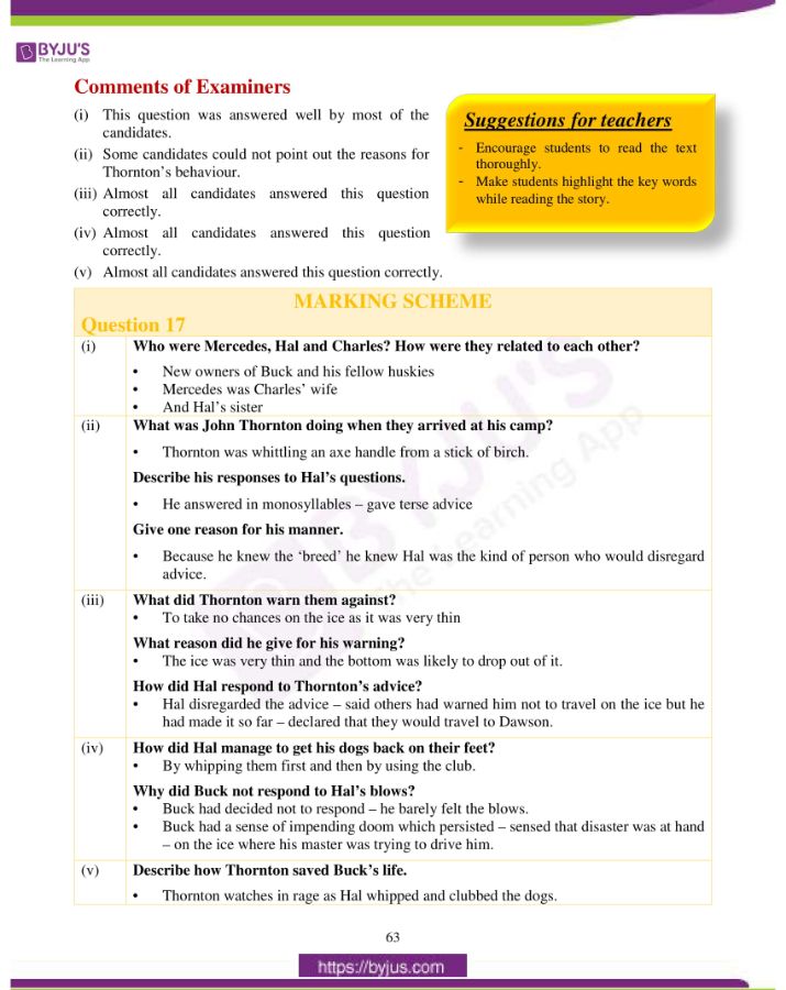 icse class 10 eng lit question paper solution 2019 37