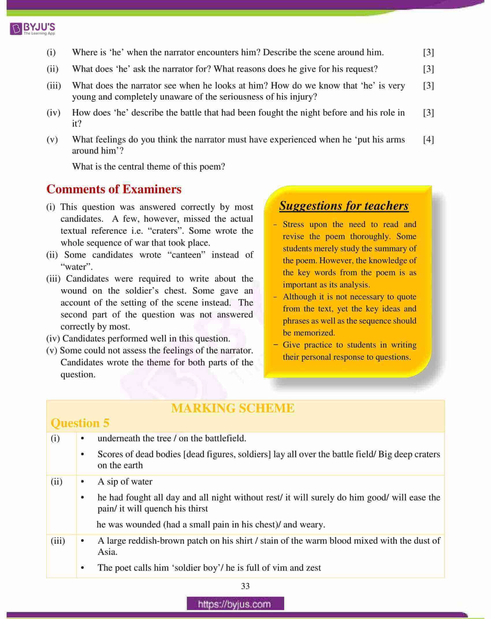 icse class 10 english lit question paper solution 2018 09