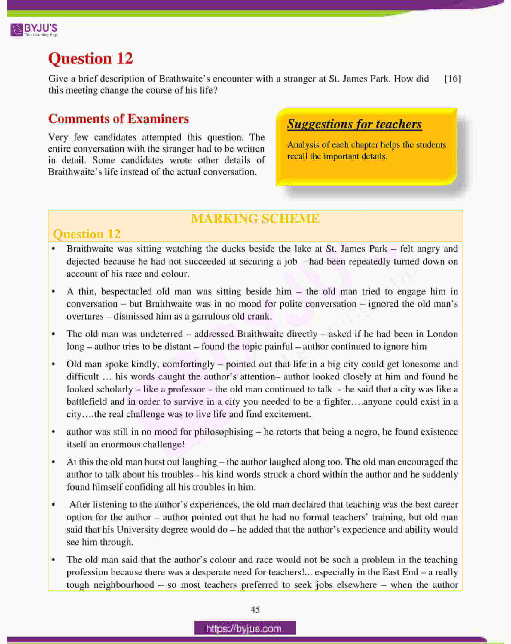 icse class 10 english lit question paper solution 2018 21