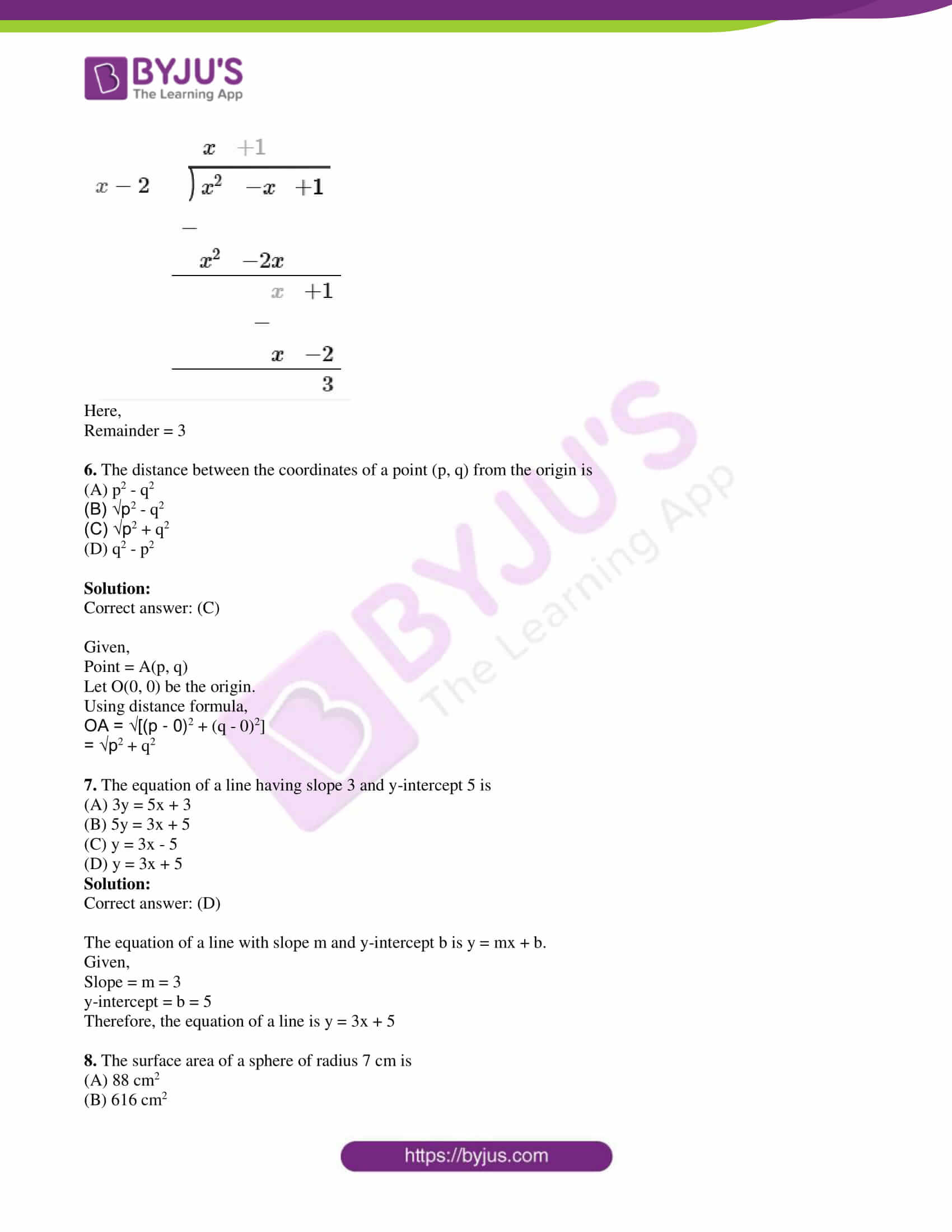 kseeb class 10 maths question paper solution 2018 03 kseeb class 10 maths question paper solution 2018 03