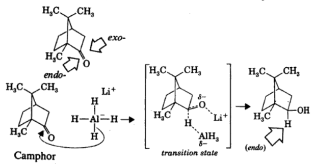 Reduction of Camphor