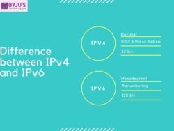 Difference between IPv4 and IPv6 | IPv4 vs IPv6