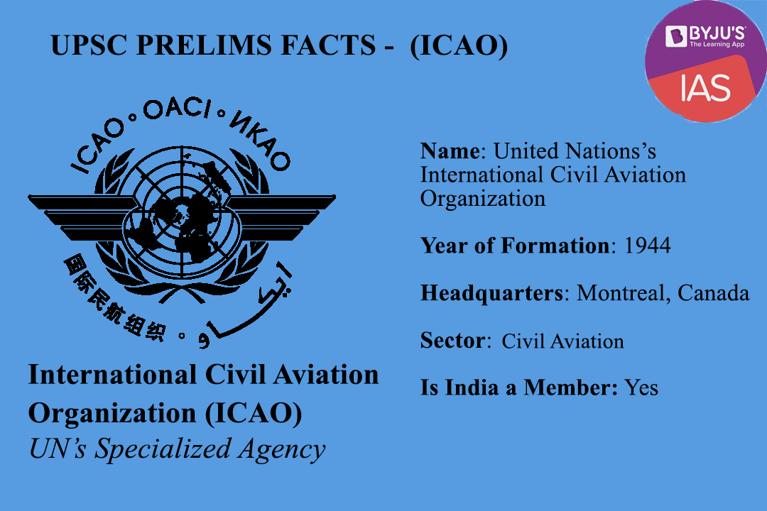 ICAO - UPSC Prelims Facts