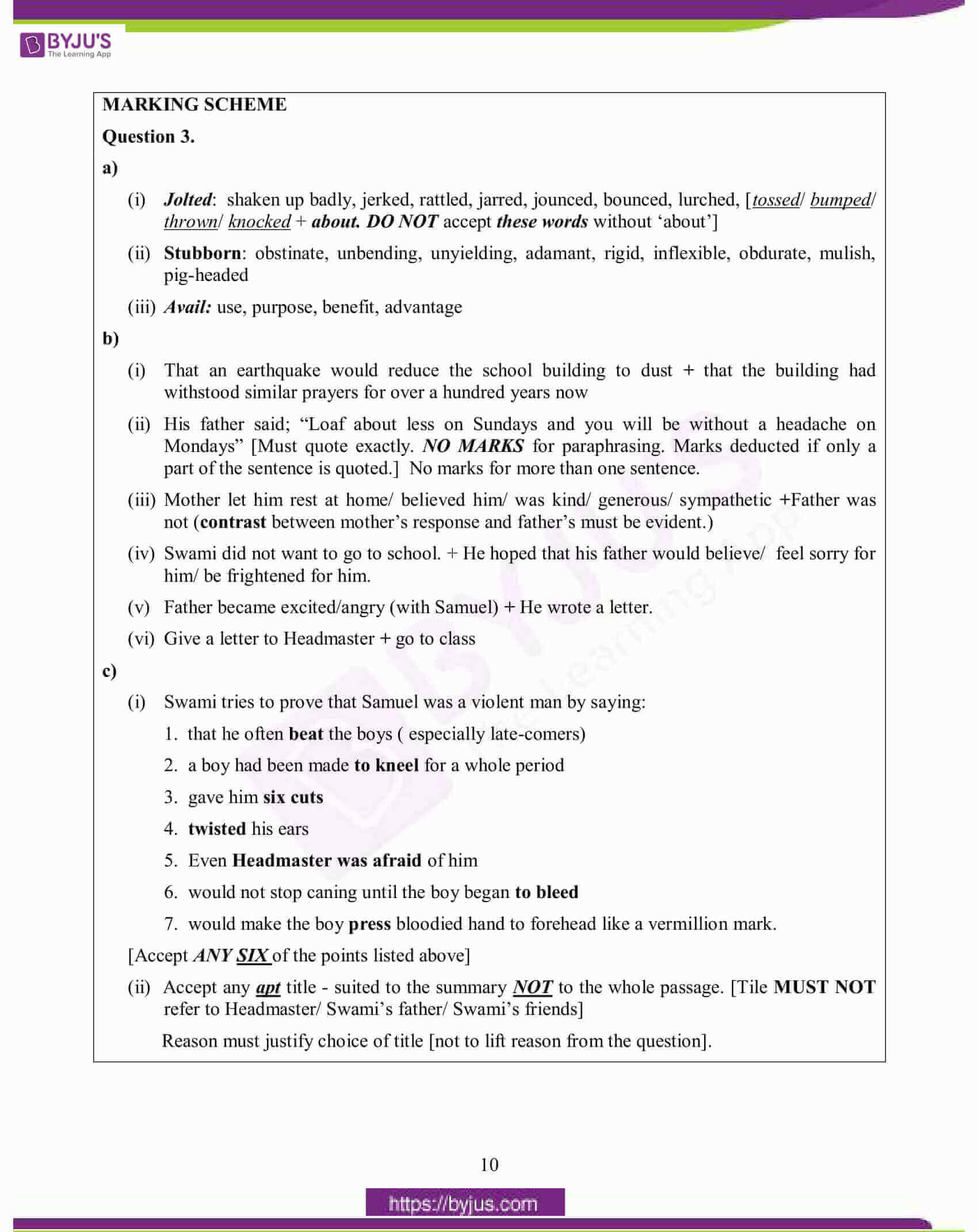 icse class 10 eng lan question paper solution 2015 09