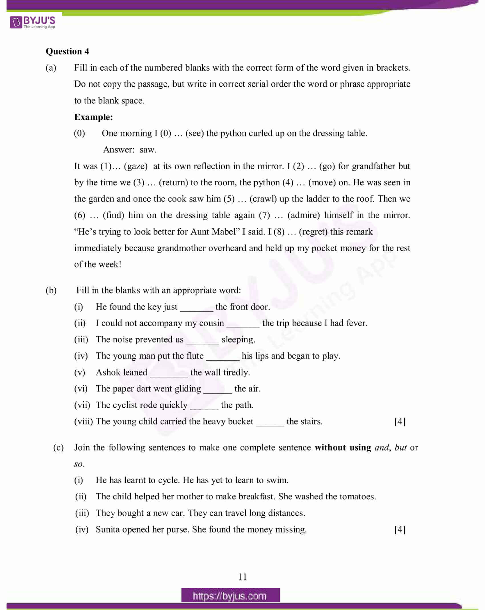 icse class 10 eng lan question paper solution 2015 10