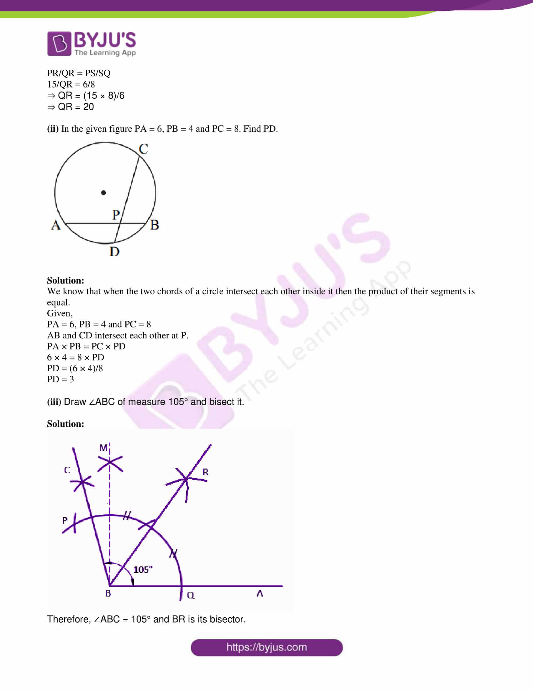 msbshse class 10 geometry mathematics Q and A 2017 03 msbshse class 10 geometry mathematics Q and A 2017 03