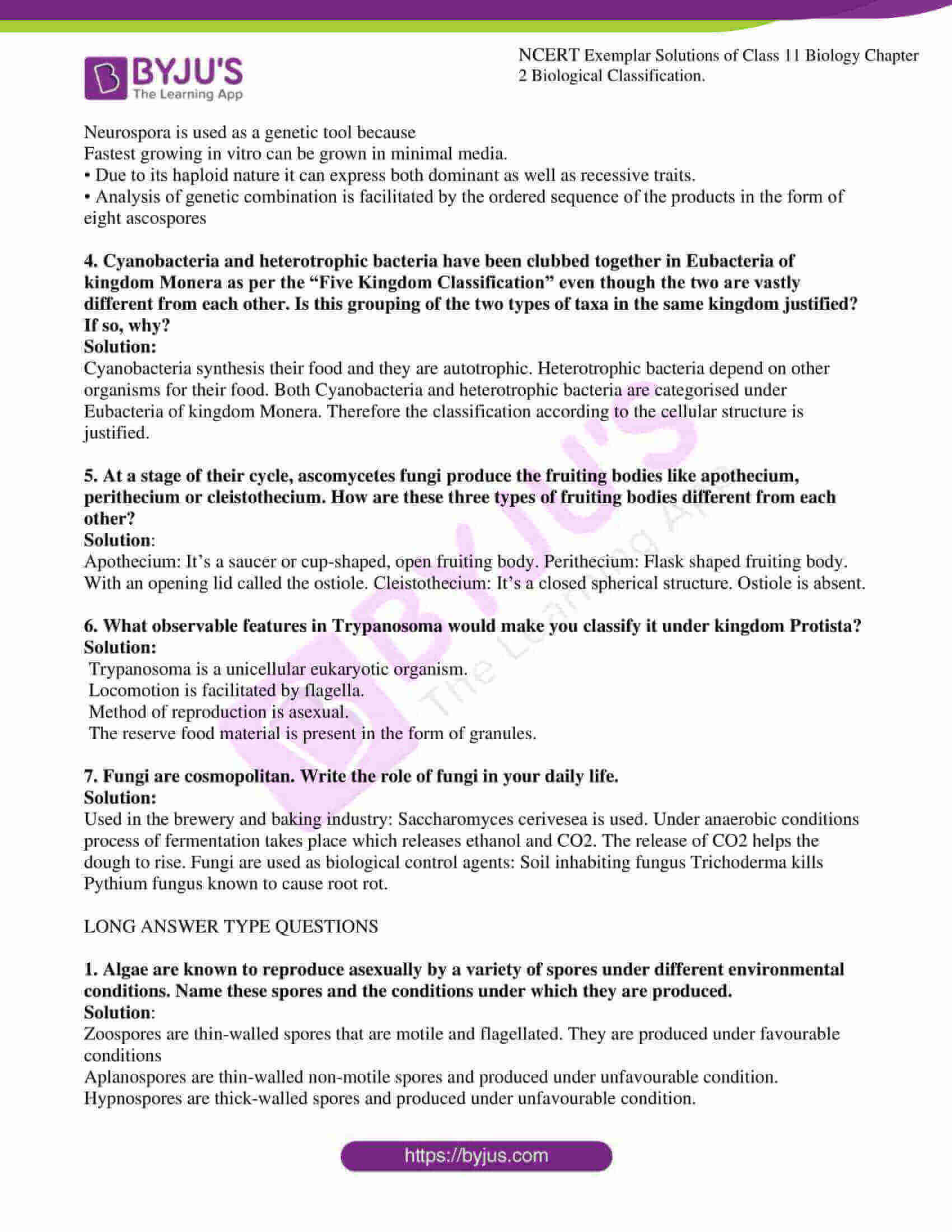 ncert exemplar solutions for class 11 bio chapter 2 5