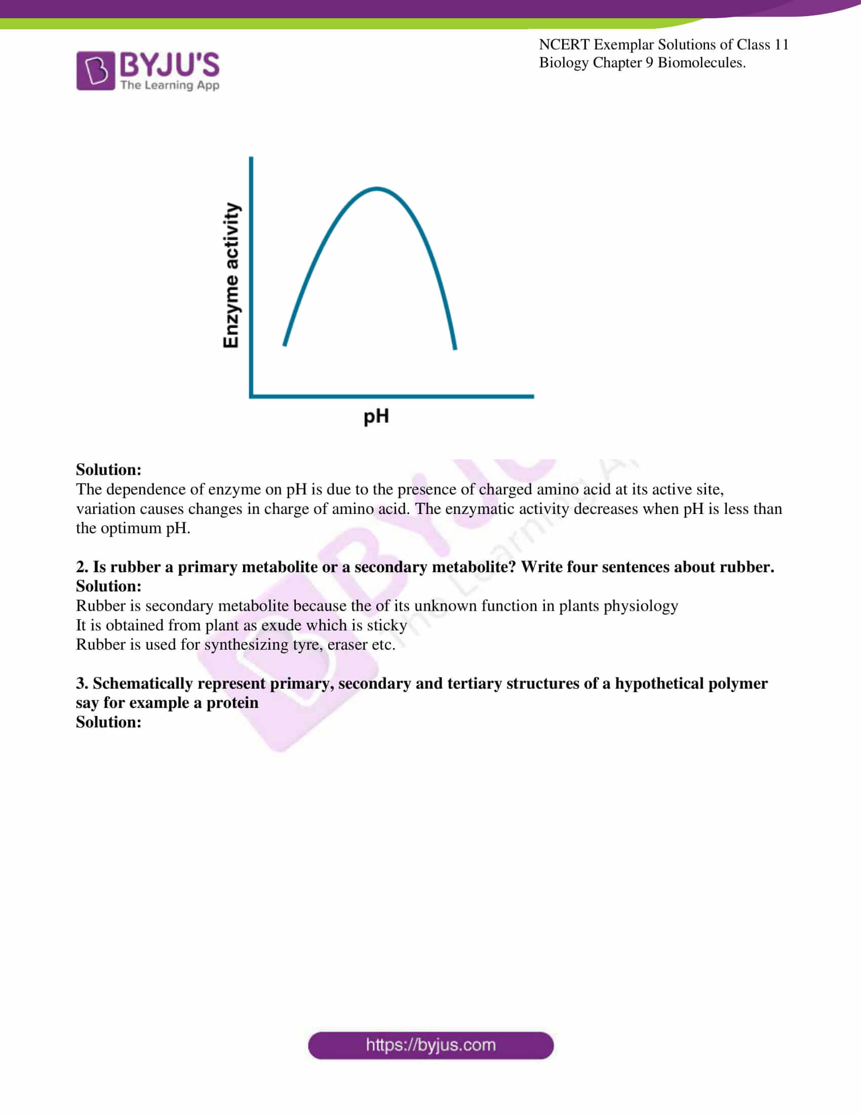 ncert exemplar solutions for class 11 bio chapter 9 6