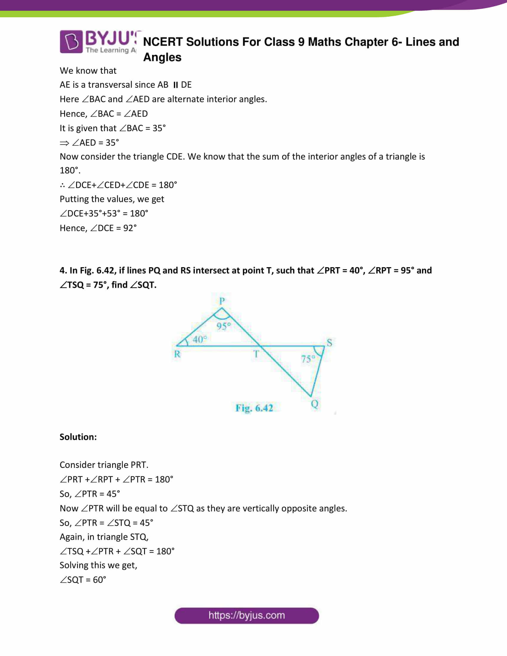 ncert sol for class 9 maths chapter 6 ex 3 3 ncert sol for class 9 maths chapter 6 ex 3 3