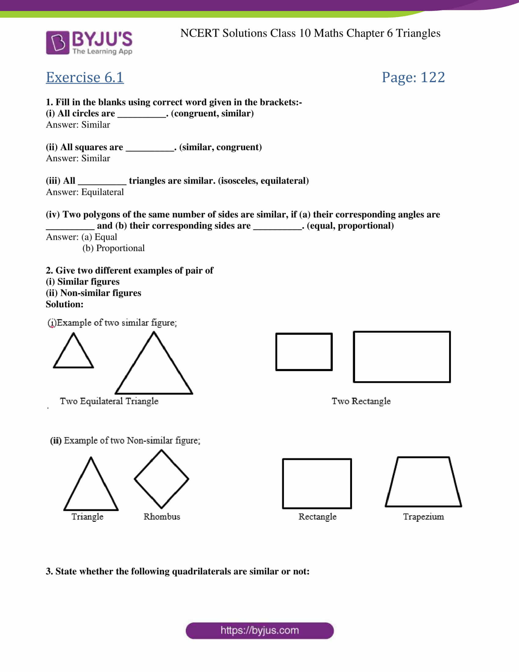 ncert solutions for class 10 maths chapter 6 ex 1 1 ncert solutions for class 10 maths chapter 6 ex 1 1