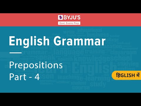 English Grammar - Prepositions (2)