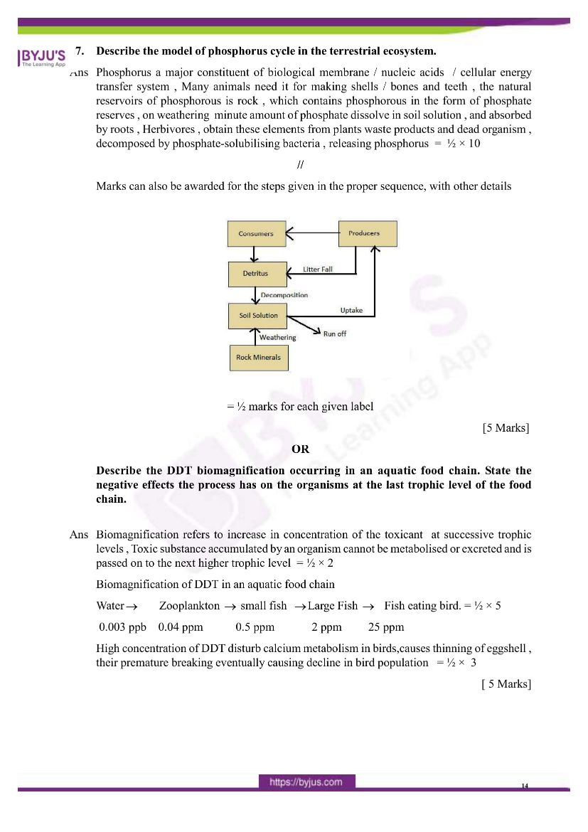 cbse class 12 biology 2020 question paper answer set 57 1 1 12