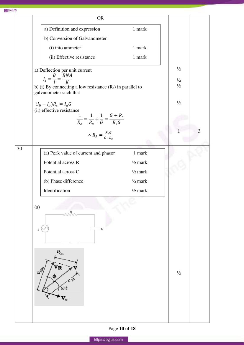 cbse class 12 physics 2020 question paper answer set 55 1 1 08