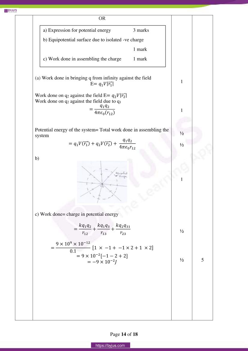 cbse class 12 physics 2020 question paper answer set 55 1 1 12