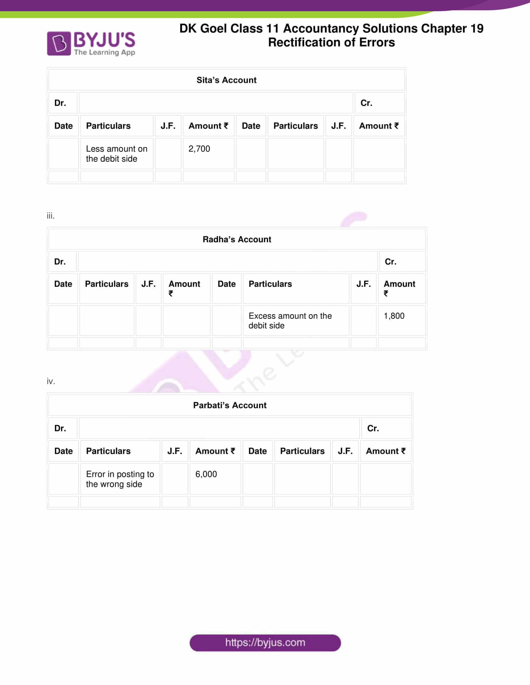 dk goel solutions class 11 accountancy chapter 19 rectification 23