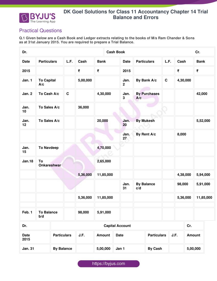 dk goel solutions for class 11 accountancy chapter 14 trial balance 03