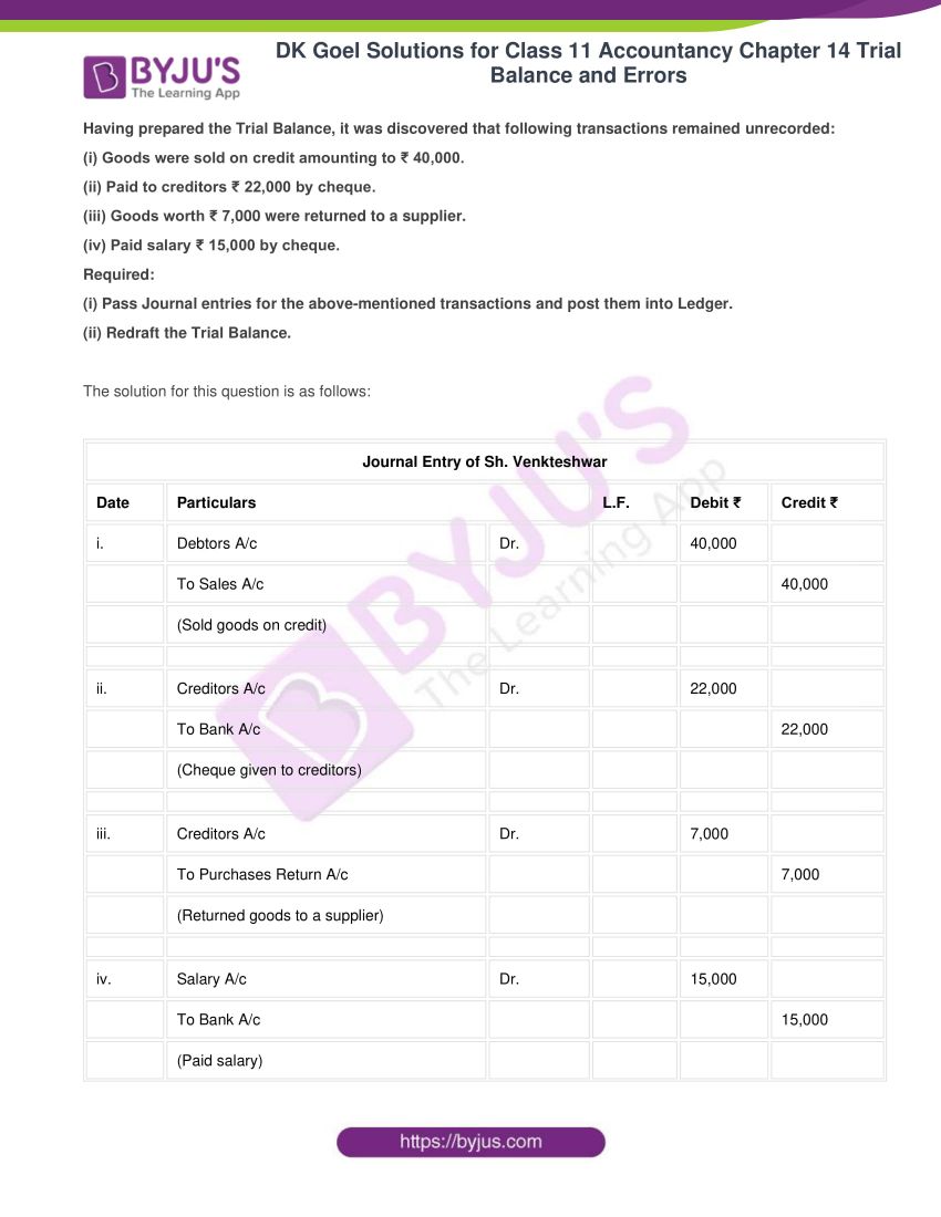 dk-goel-solutions-for-class-11-accountancy-chapter-14-trial-balance-and