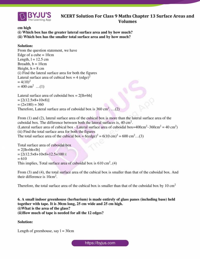 ncert sol for class 9 maths chapter 13 ex 1 3 ncert sol for class 9 maths chapter 13 ex 1 3