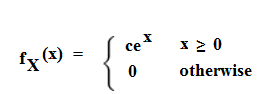 Probability Density Function Example