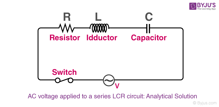 Lcr Series Circuit Differential Equation Analytical Solution