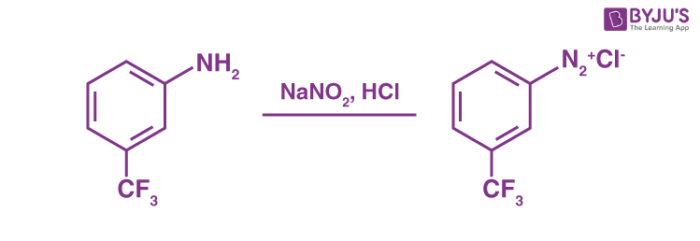 Diazotization Reaction Example