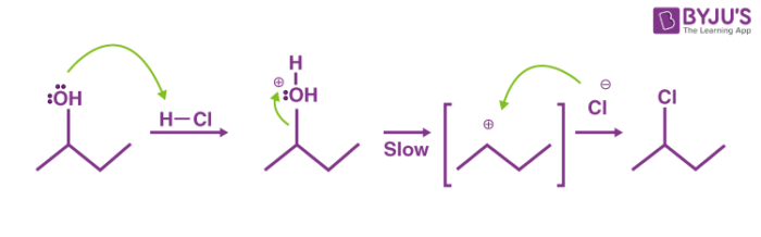 Lucas Test - Detailed Mechanism - Use in Differentiating Between ...