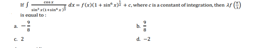 JEE Main Mathematics 2020 Shift 1 Jan 8 solved paper