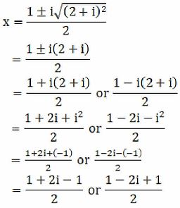 RD Sharma Solutions for Class 11 Maths Chapter 14 – Quadratic Equations image - 13