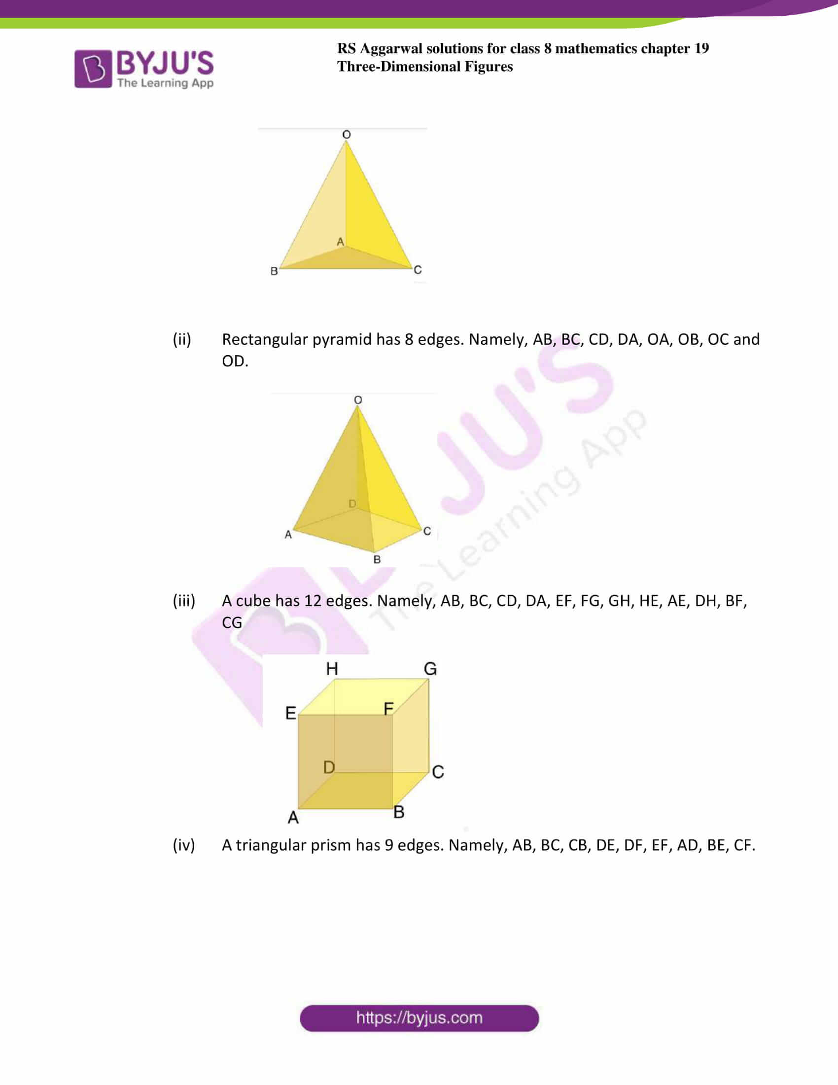 RS Aggarwal Solutions for Class 8 Chapter 19 - Three ... RS Aggarwal Solutions for Class 8 Chapter 19 - Three ...