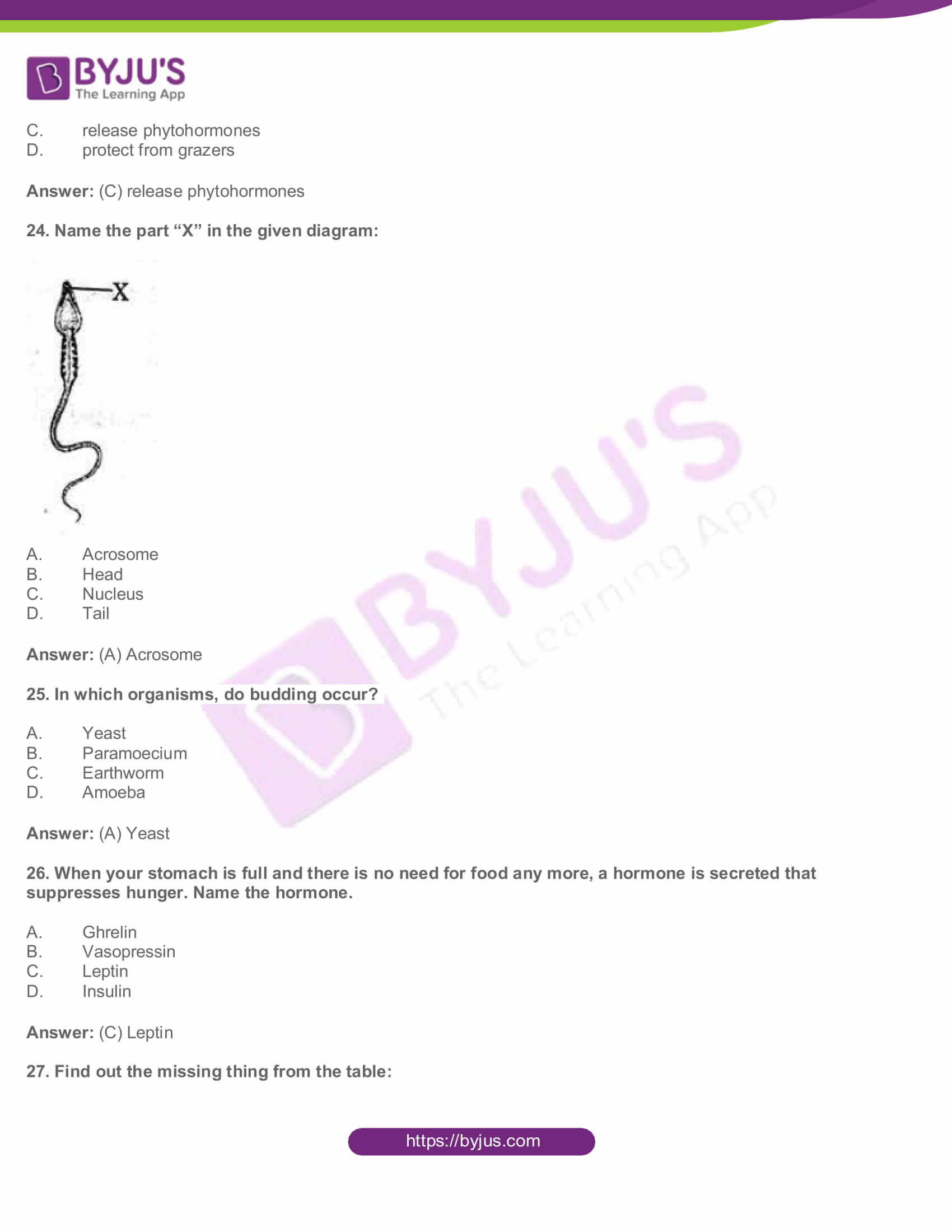 AP Board Class 10 Science Paper 2 2017 Question Paper with Solutions 11