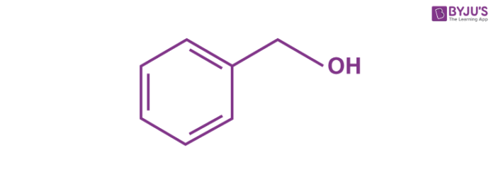 benzyl-alcohol-molecular-structure-isolated-on-white-stock-illustration