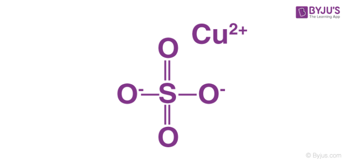 Copper Sulfate Structure Properties And Uses Of Cuso4