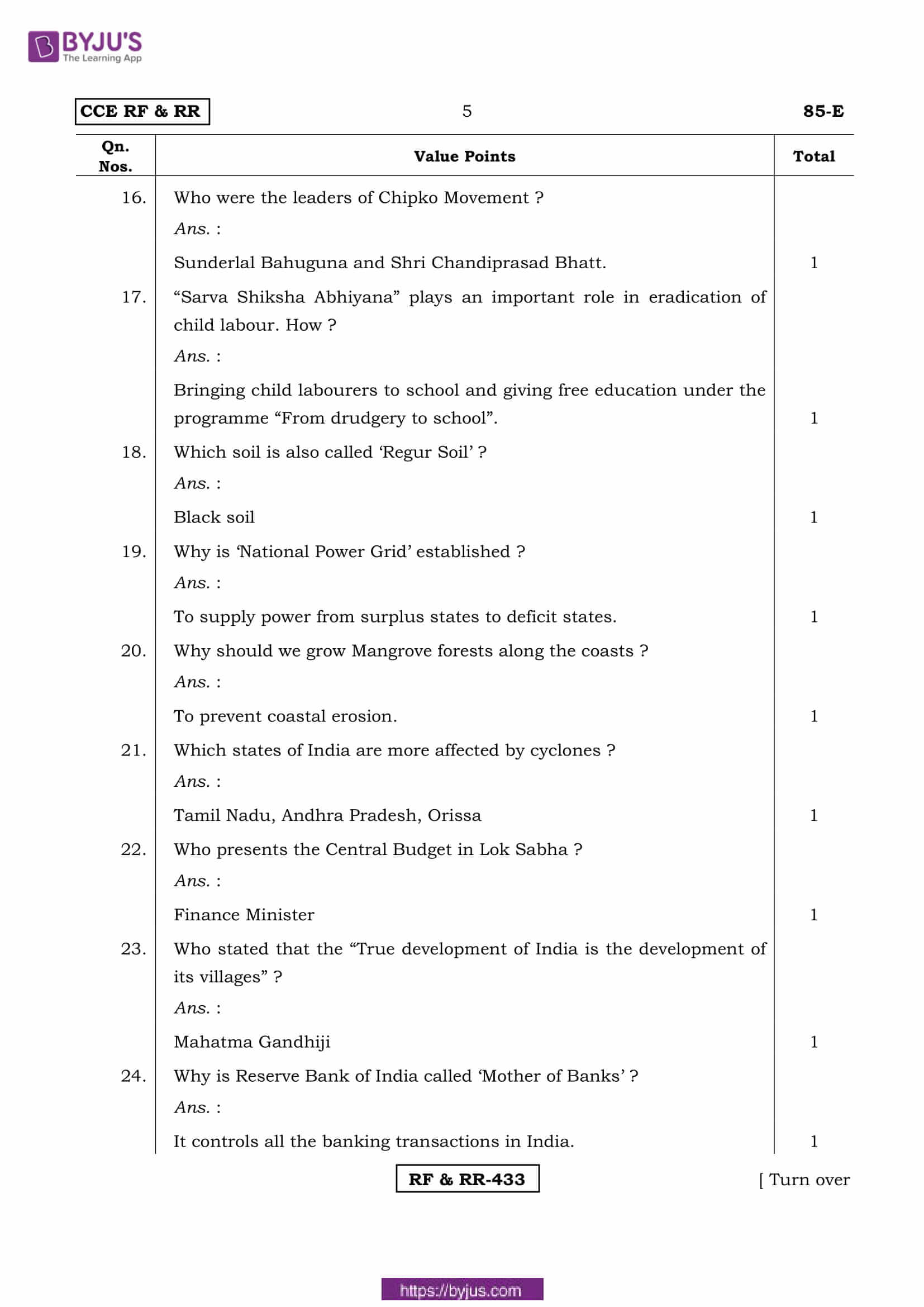 kseeb class 10 previous year social science solutions 2018 05 kseeb class 10 previous year social science solutions 2018 05