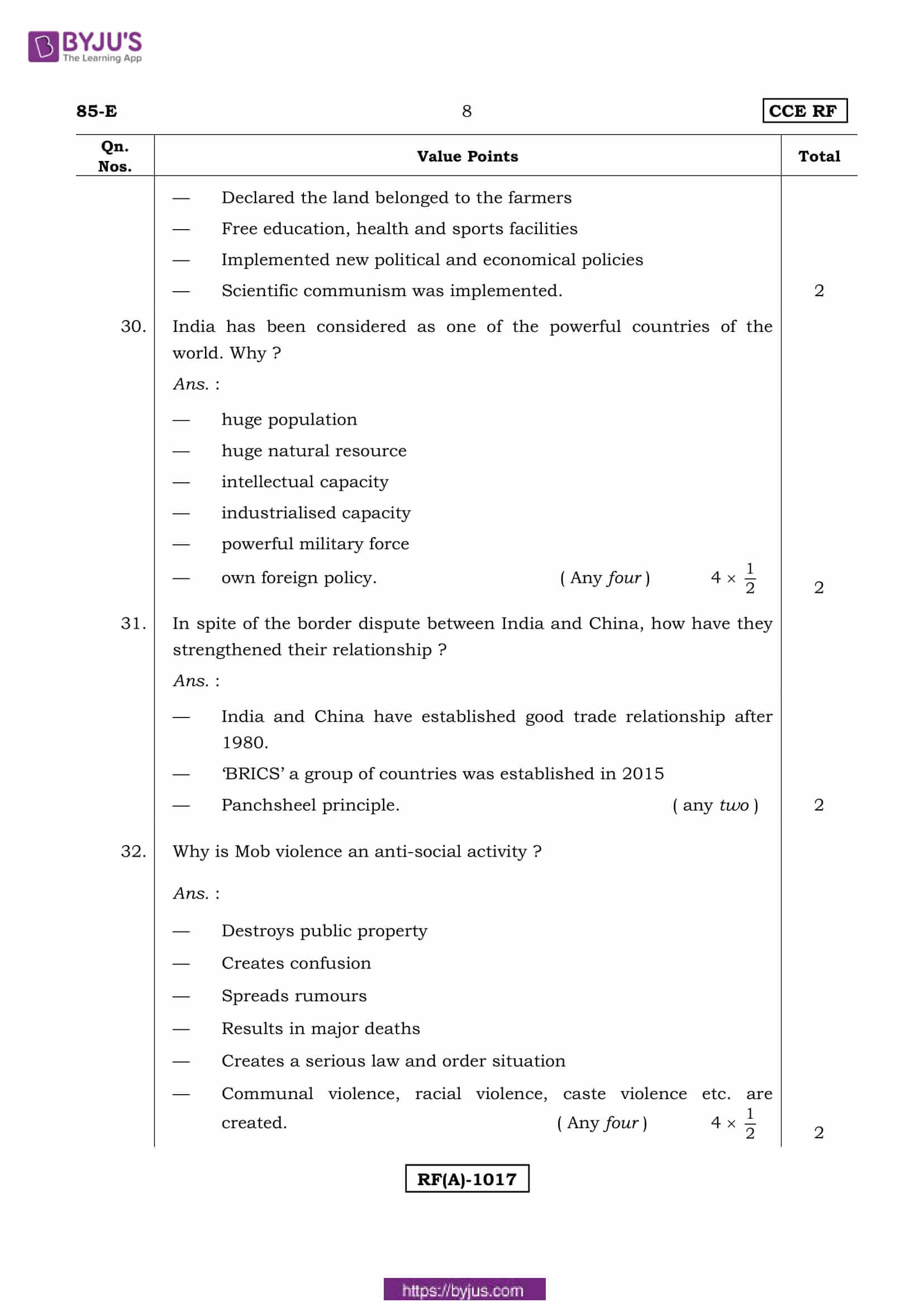 kseeb class 10 previous year social science solutions 2019 08 kseeb class 10 previous year social science solutions 2019 08
