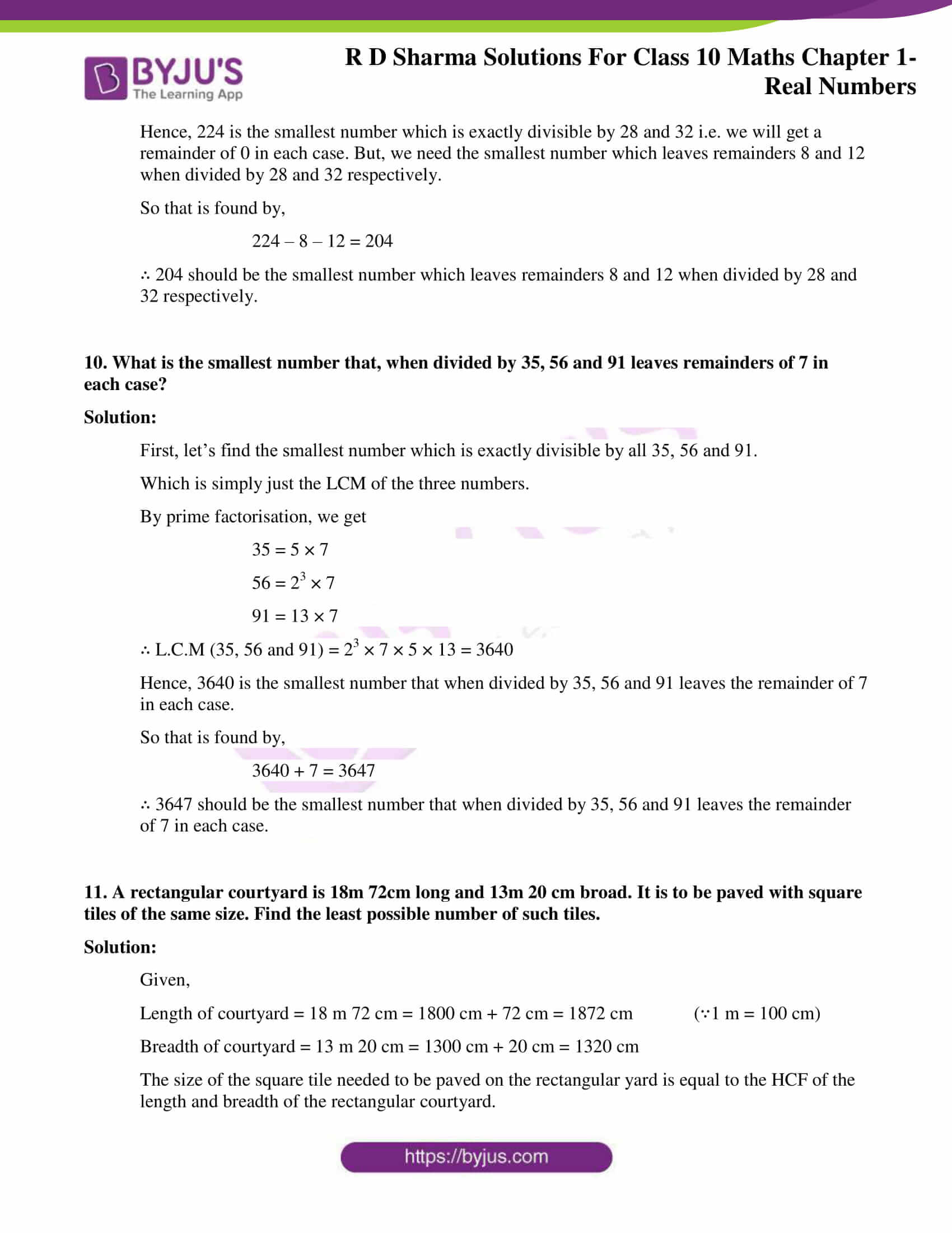 Rd Sharma Solutions For Class 10 Chapter 1 Real Numbers Exercise 1 4 Get Pdf For Free