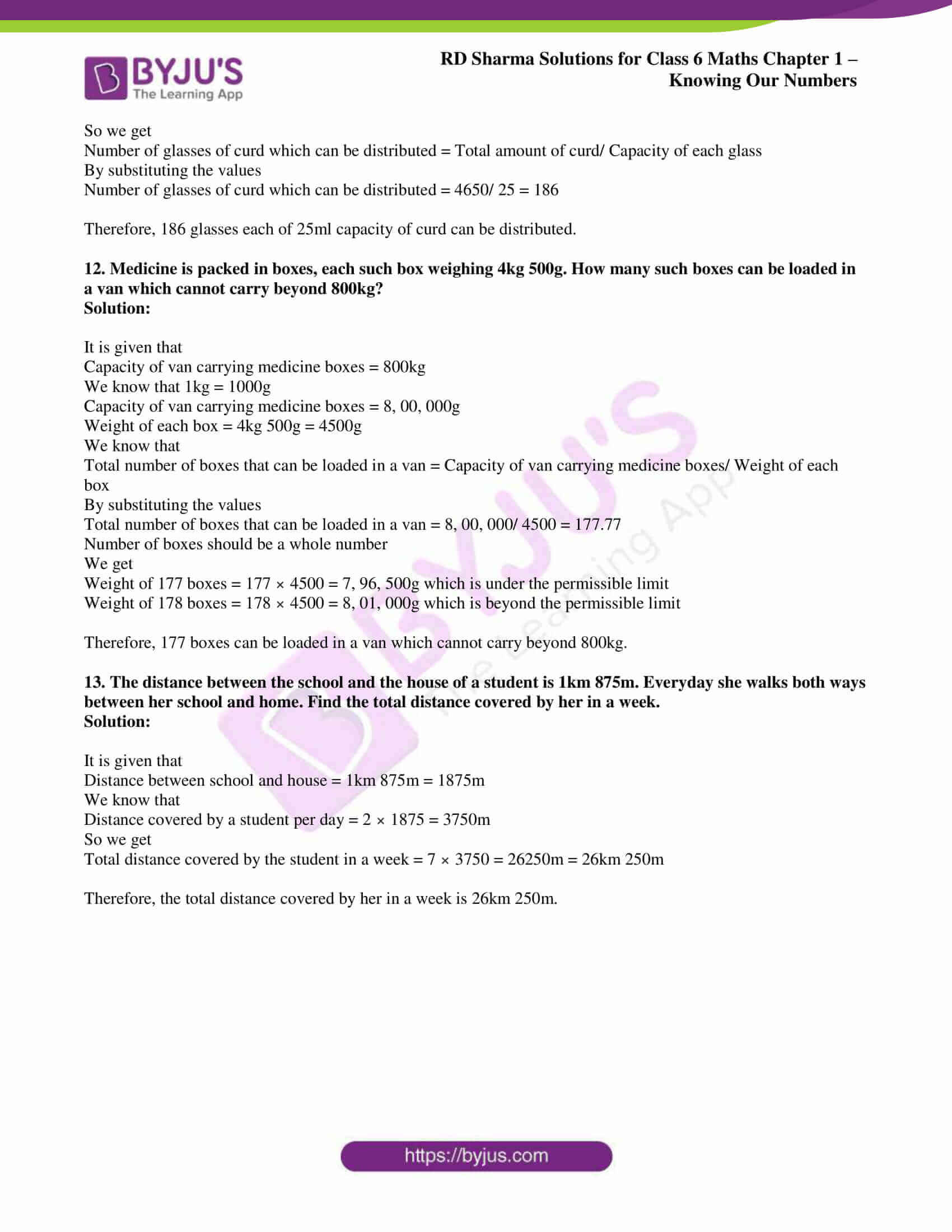 Rd Sharma Solutions For Class 6 Chapter 1 Knowing Our Numbers Exercise 1 5 Pdf